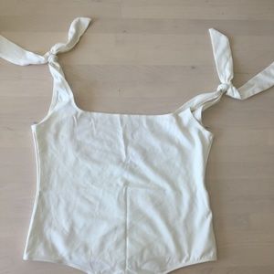 Free People White Body Suit